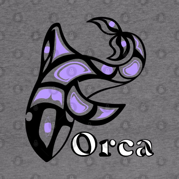 Orca by KendraHowland.Art.Scroll